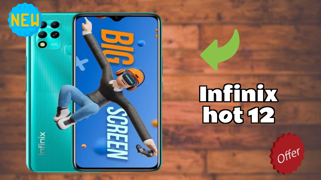 Infinix Hot 12 Display Technology: 6.82 Inches (17.32 Cm) Screen
