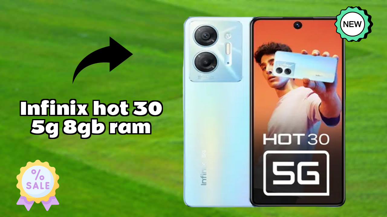 Infinix Fans Alert: Infinix Hot 30 5G 8GB RAM Massive Price Drop to ₹13,499