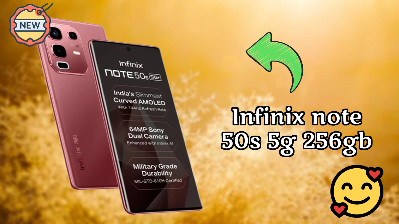Infinix Note 50s 5G+ 256GB Battery Life: 5500 MAh How Long Lasts