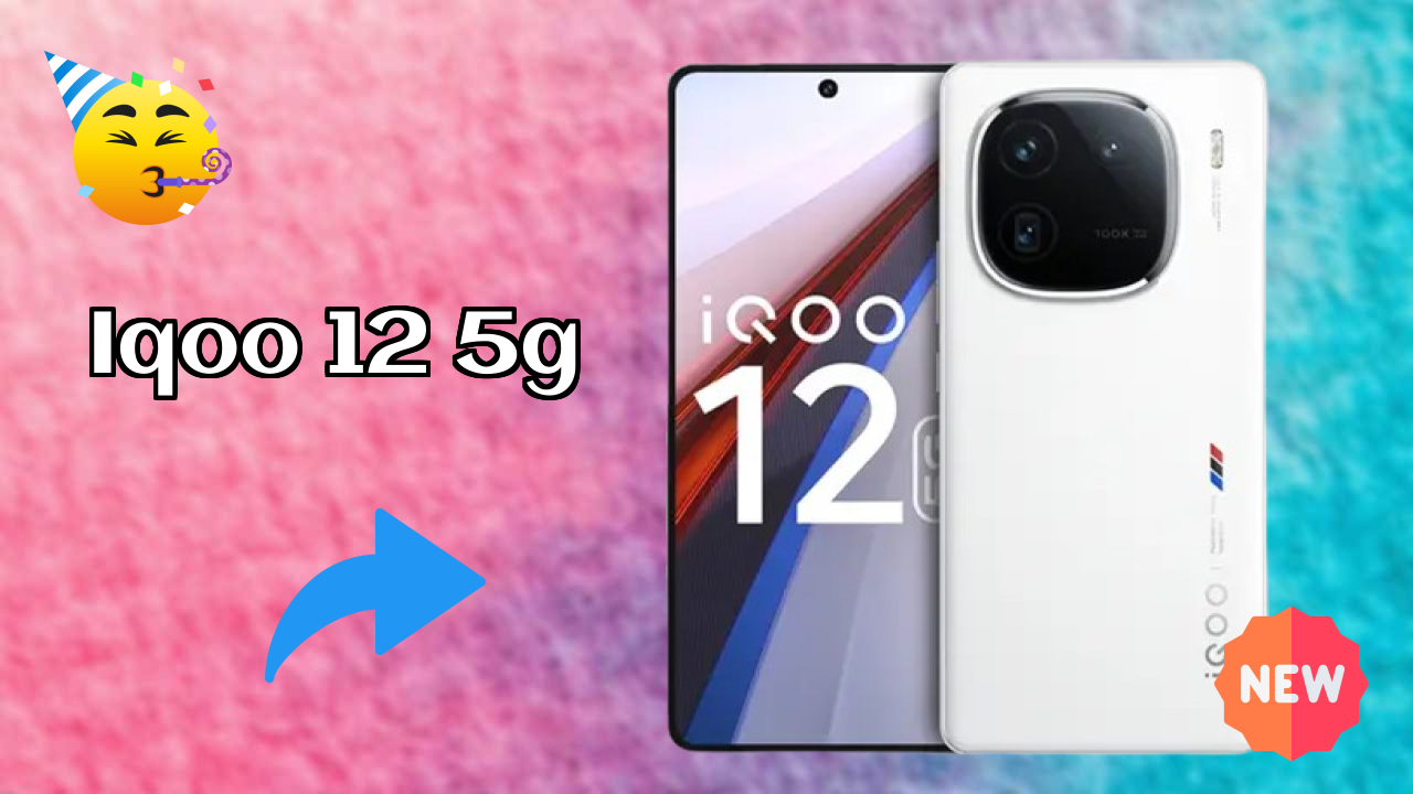 IQOO IQOO 12 5G - Price Dropped to ₹48,899 Today!
