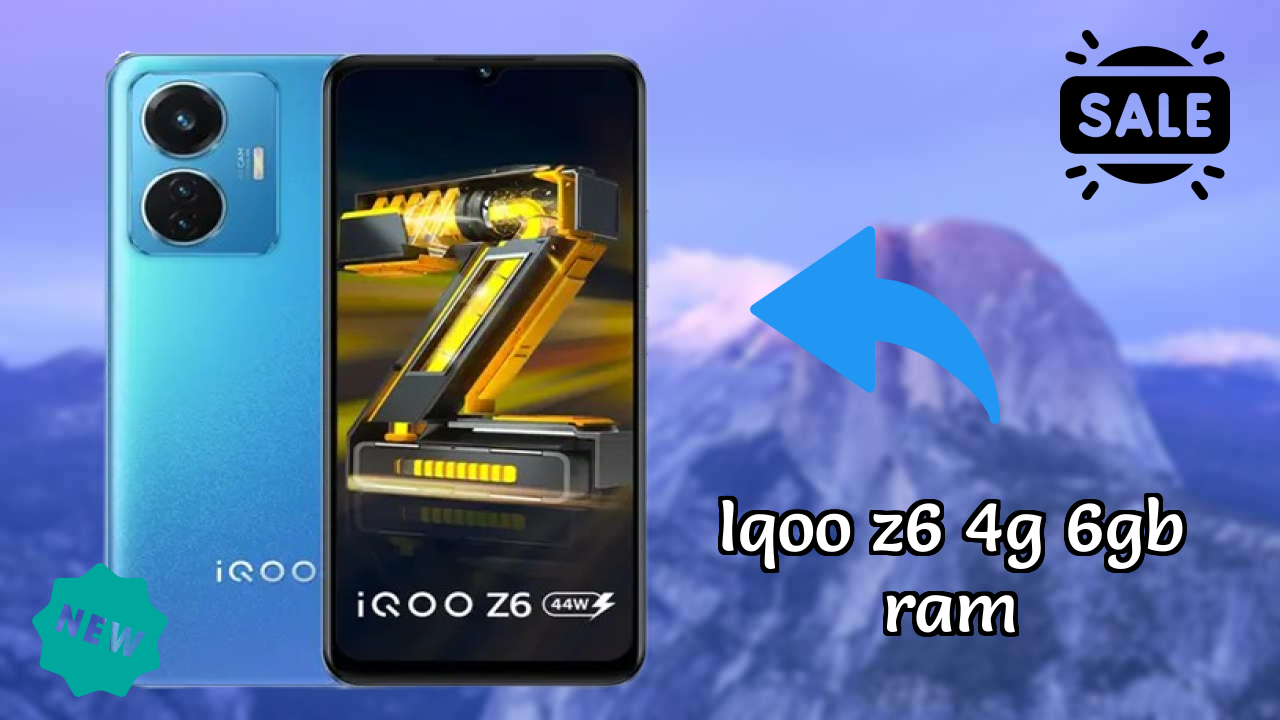 IQOO Z6 4G 6GB RAM Performance: 6 GB RAM Gaming Tested