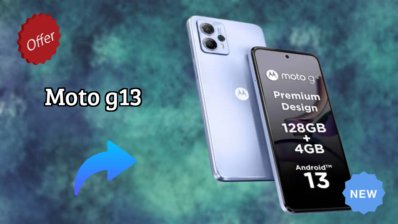 Moto G13 Price Drop: Now Available at ₹9,499
