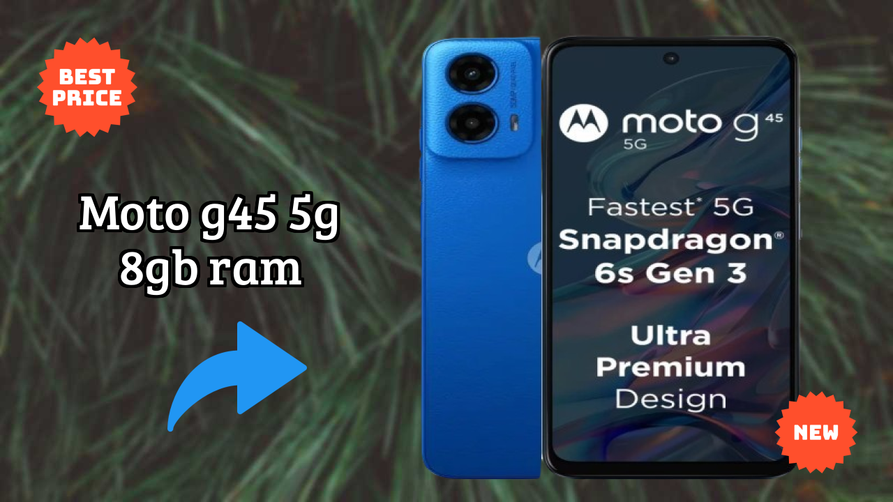 Moto G45 5G 8GB RAM at ₹12,180 - Is It Worth Buying?