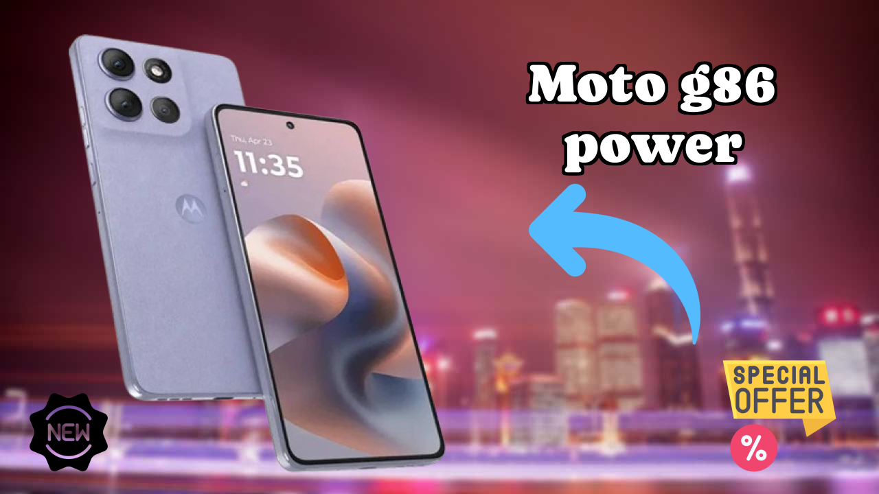 Moto G86 Power Display Review: P-OLED Technology