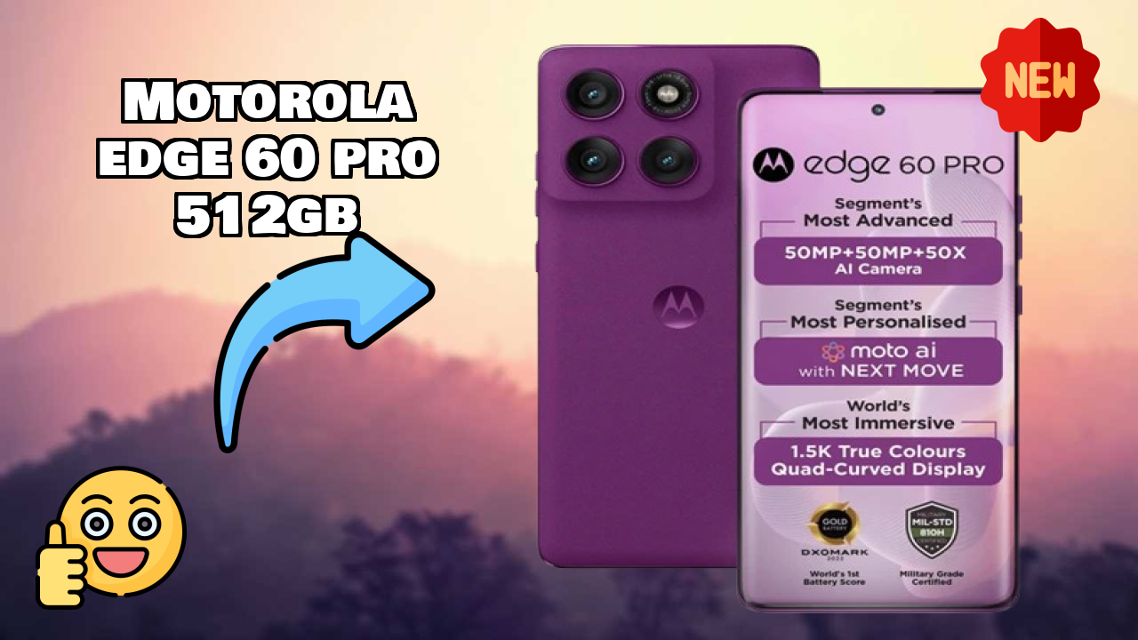 Motorola Edge 60 Pro 512GB Battery Life: 6000 MAh Charging Time