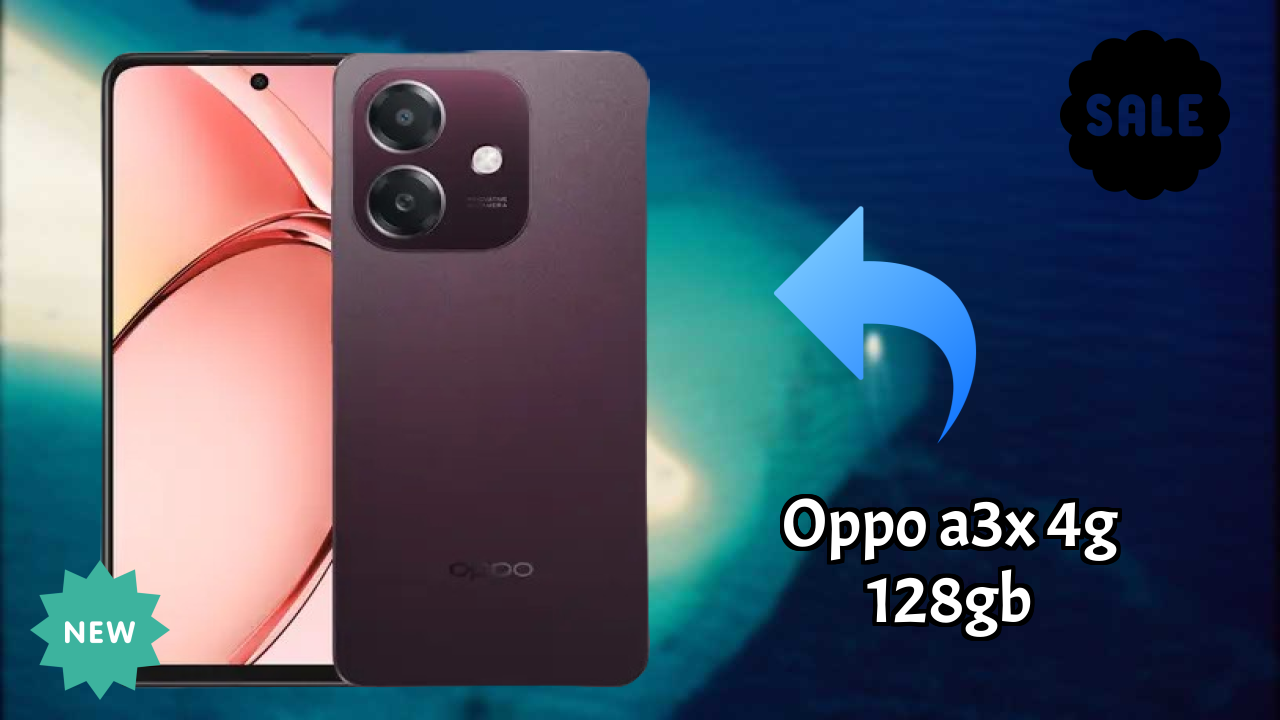 OPPO A3x 4G 128GB at ₹9,999 - Complete Specifications List