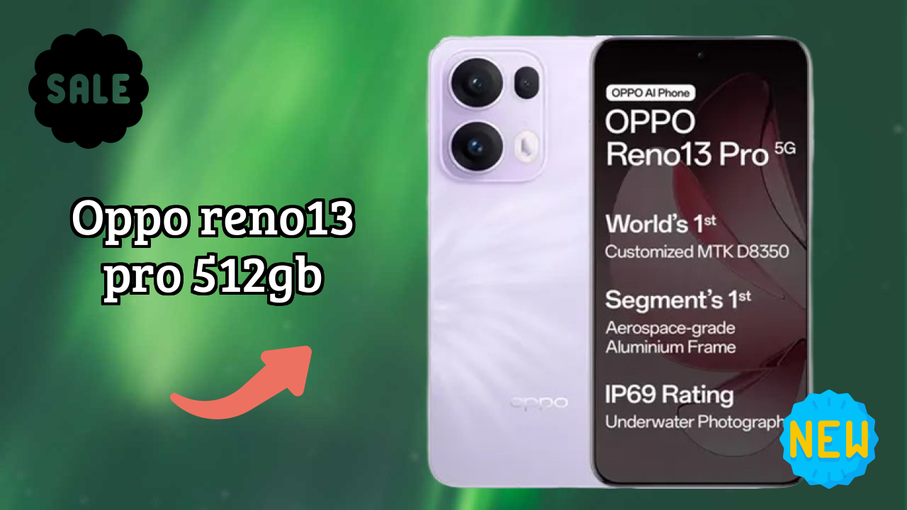 OPPO Reno13 Pro 512GB Display Analysis: 6.83 Inches (17.35 Cm) Screen