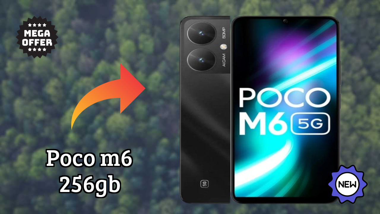 POCO M6 256GB Display Technology: IPS LCD Review