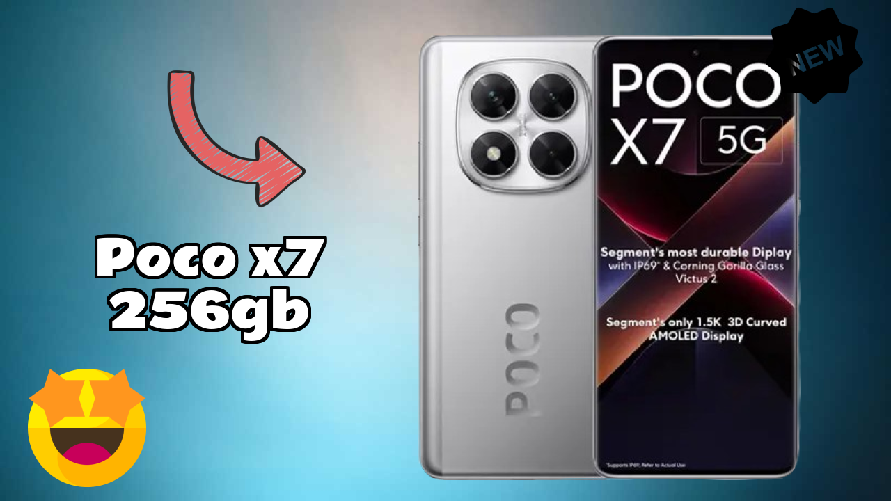 POCO X7 256GB Display Quality: AMOLED Explained