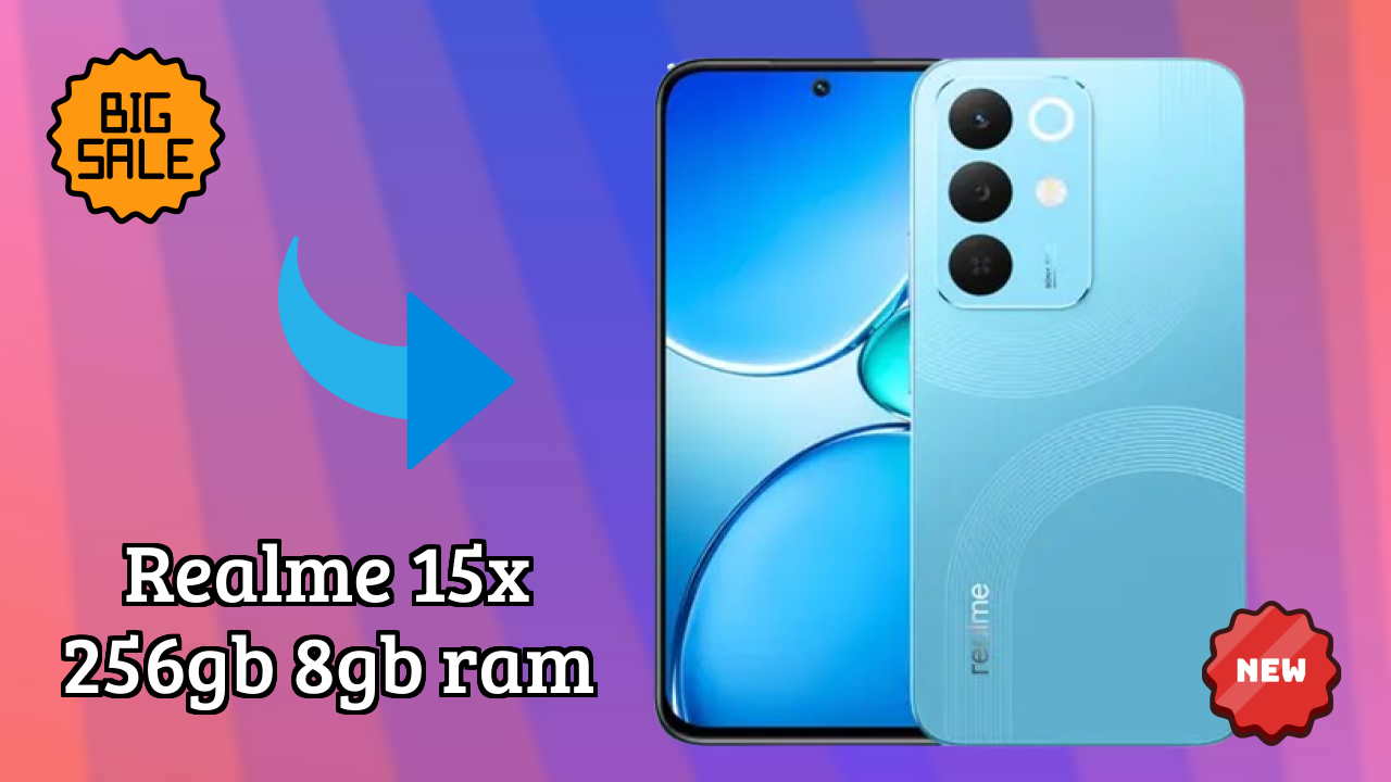Realme 15x 256GB 8GB RAM at ₹19,999 - Best Features Highlighted