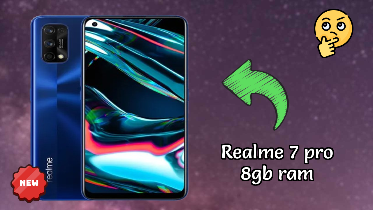 Realme 7 Pro 8GB RAM Performance: 8 GB RAM Multitasking