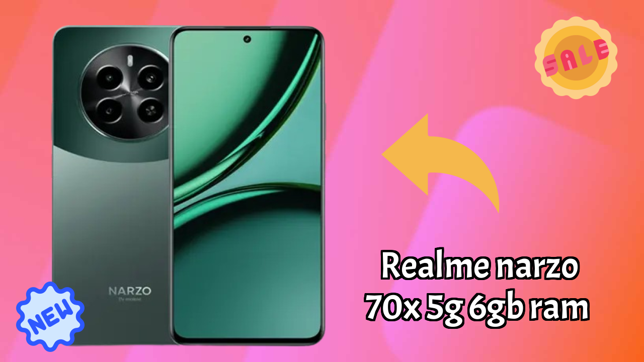 Realme Narzo 70x 5G 6GB RAM Test: 6 GB RAM Handles Heavy Tasks