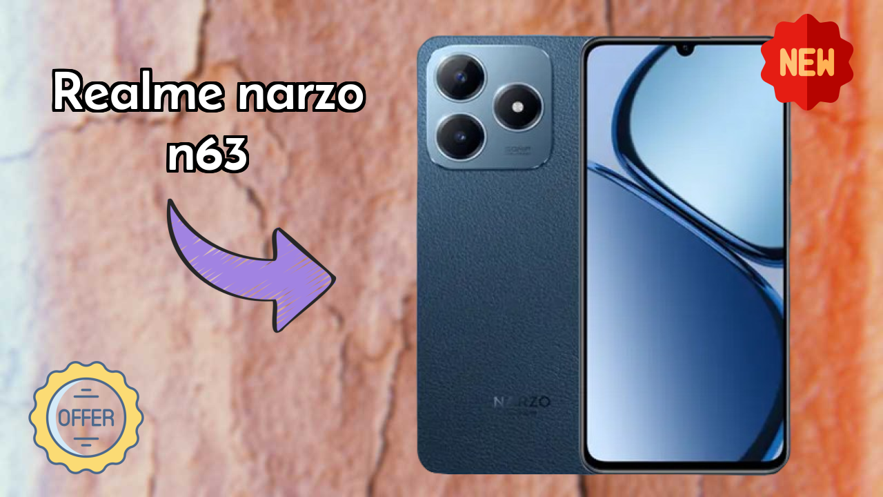 Realme Narzo N63 Display Analysis: 6.74 Inches (17.12 Cm) Quality
