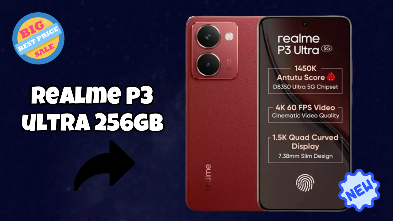 Realme P3 Ultra 256GB Display Analysis: AMOLED Explained