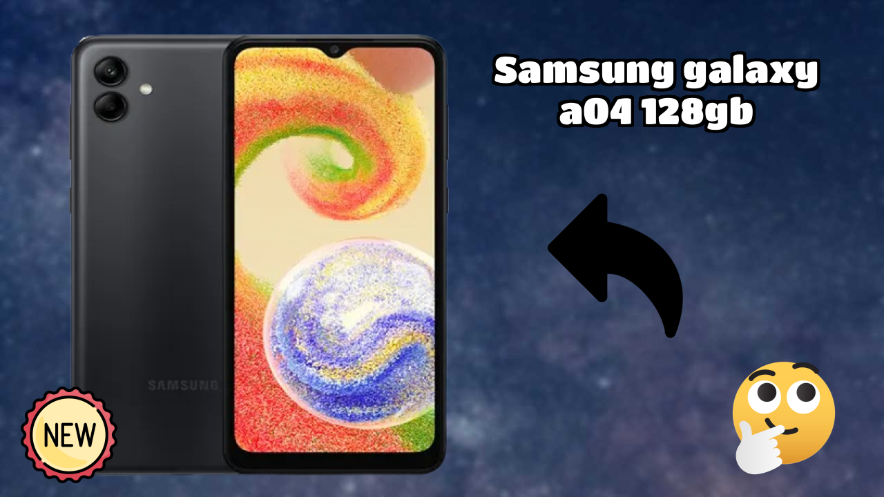 Samsung Galaxy A04 128GB Display Technology: PLS LCD Review