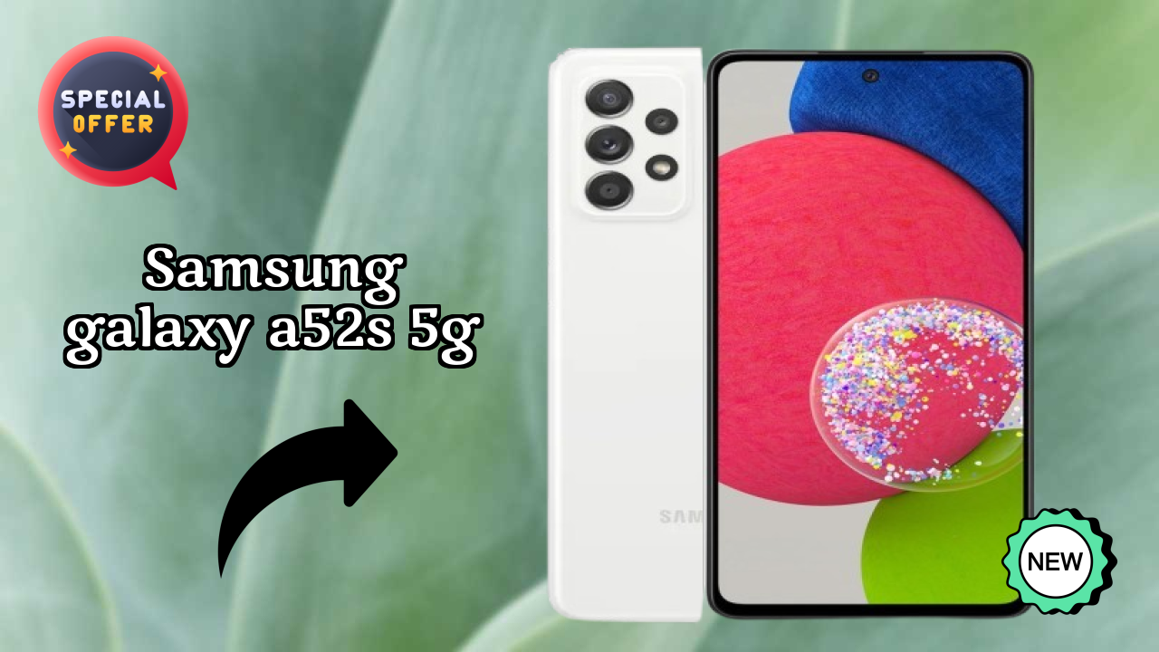 Samsung Galaxy A52s 5G at ₹30,999 - Complete Specifications