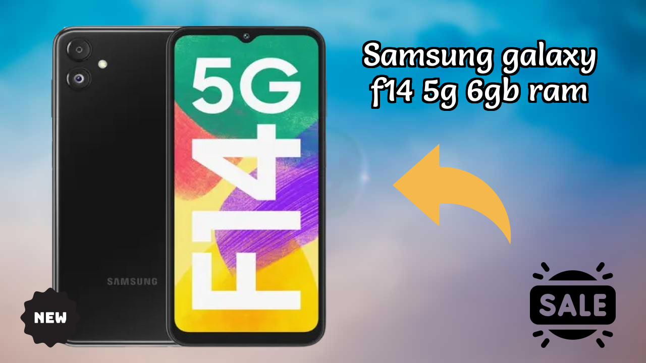 Samsung Galaxy F14 5G 6GB RAM Display Technology: 6.6 Inches (16.76 Cm) Screen