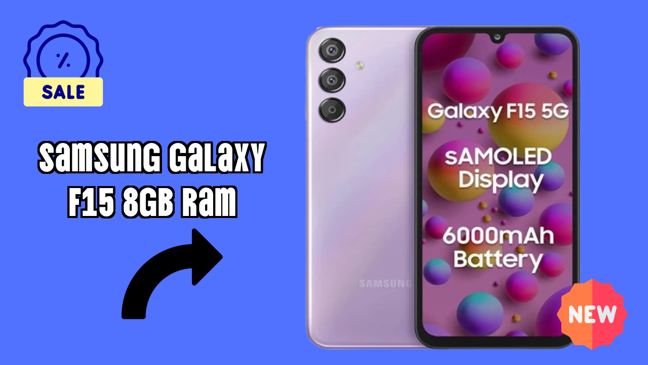 Samsung Galaxy F15 8GB RAM Battery Life: 6000 MAh Endurance Test