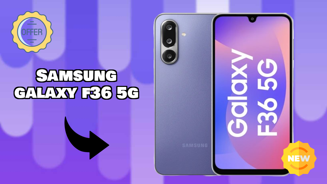 Samsung Galaxy F36 5G Display Technology: 6.7 Inches (17.02 Cm) Screen
