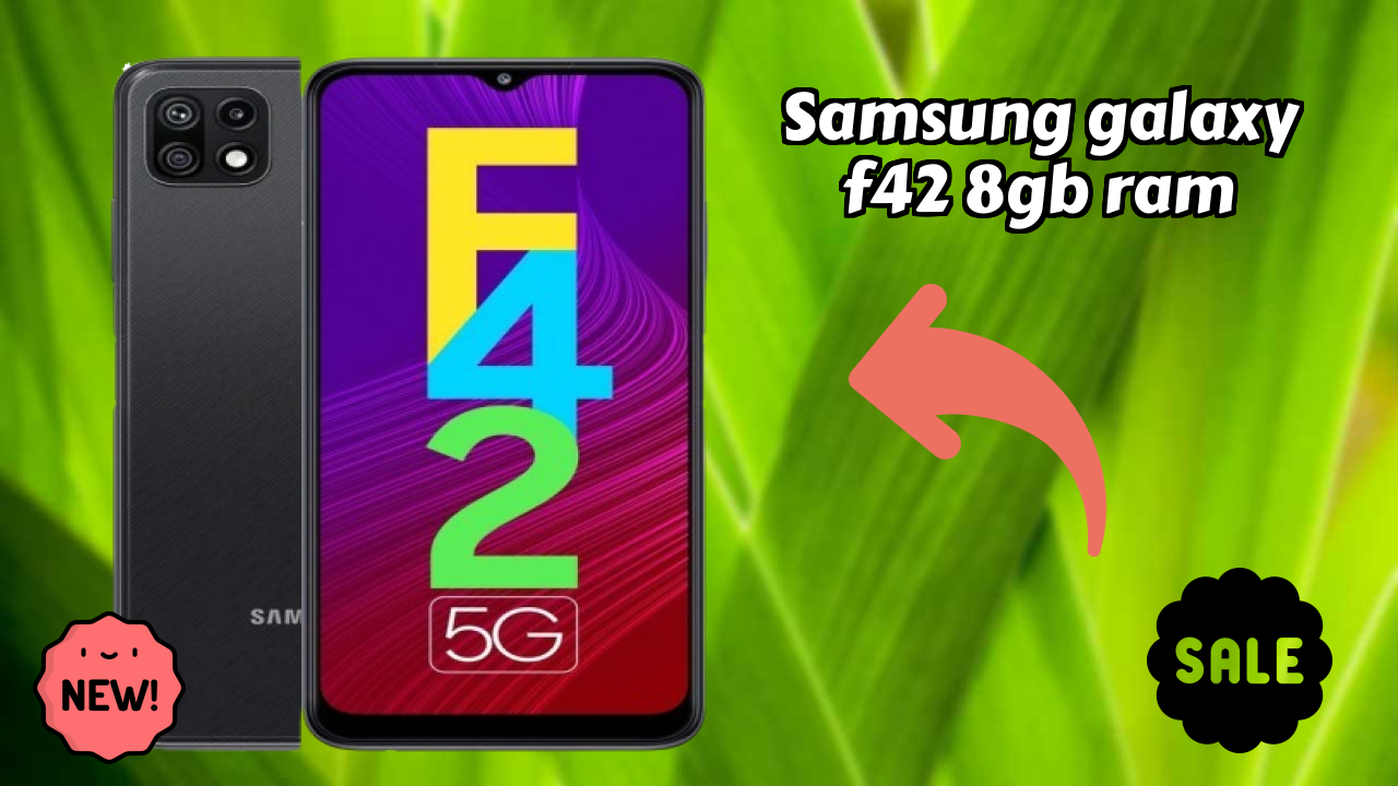 Samsung Galaxy F42 8GB RAM Display Size: 6.6 Inches (16.76 Cm) Screen Quality