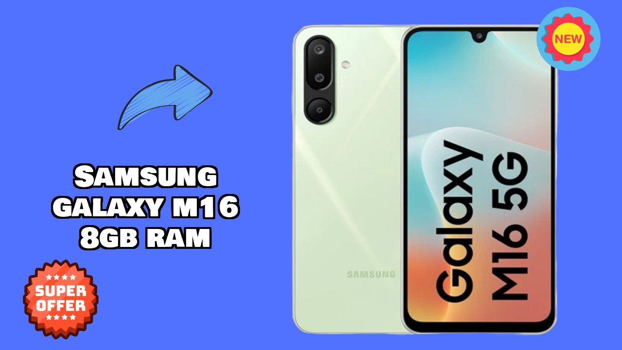 Samsung Galaxy M16 8GB RAM Processor Test: MediaTek Dimensity 6300 Speed Review