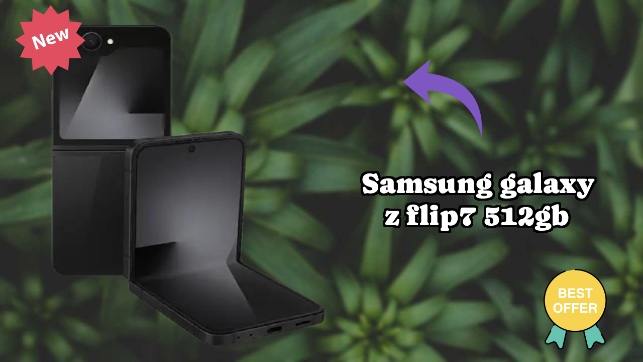 Samsung Galaxy Z Flip7 512GB Display Size: 6.9 Inches (17.53 Cm) Screen Quality