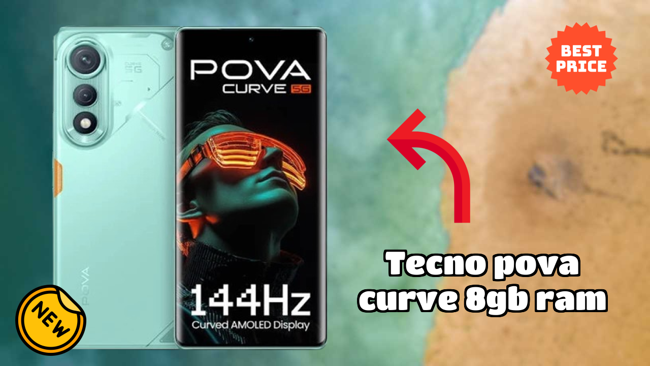 Tecno Pova Curve 8GB RAM Display Quality: AMOLED Explained