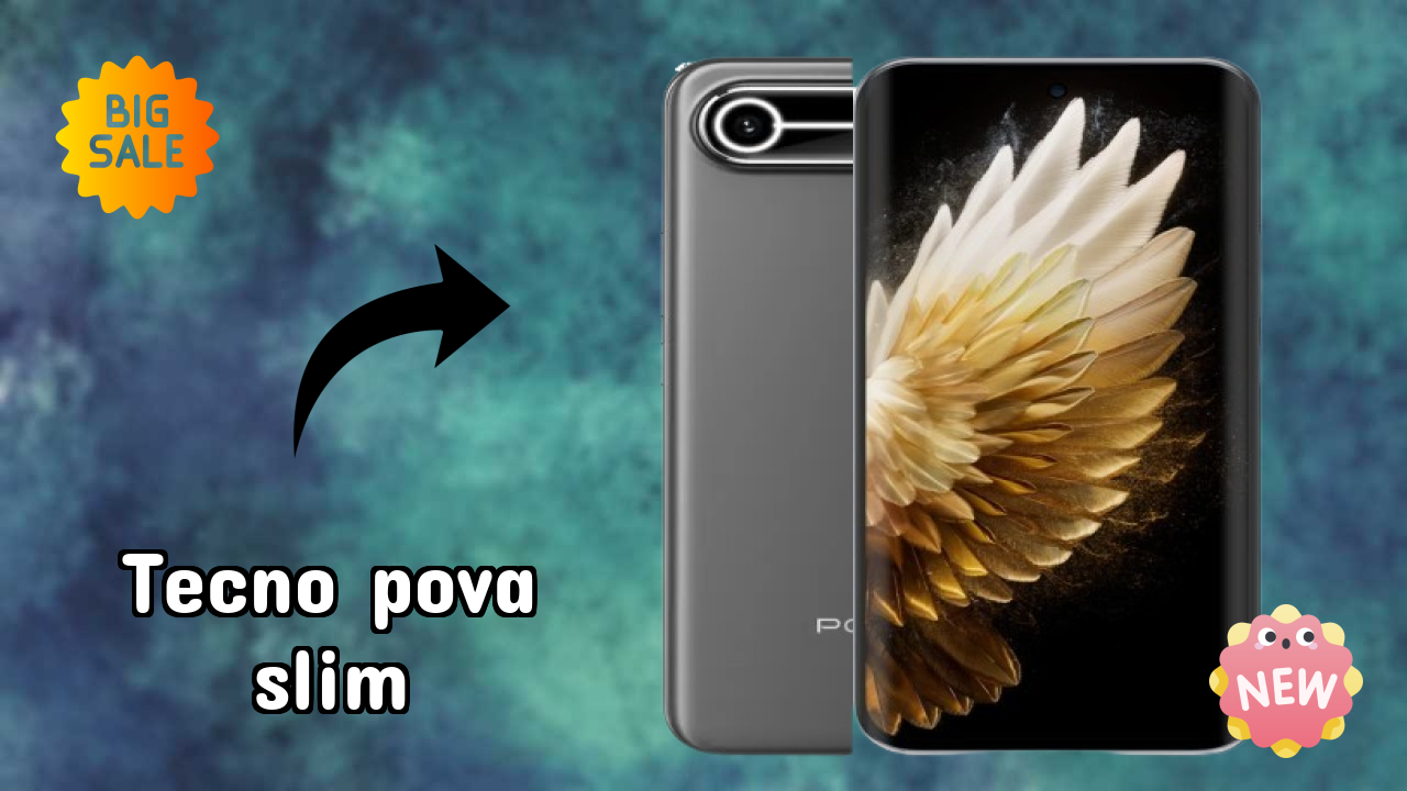 NewTecno Pova Slim 2026: Latest Mobile Phone with High Quolity Disa