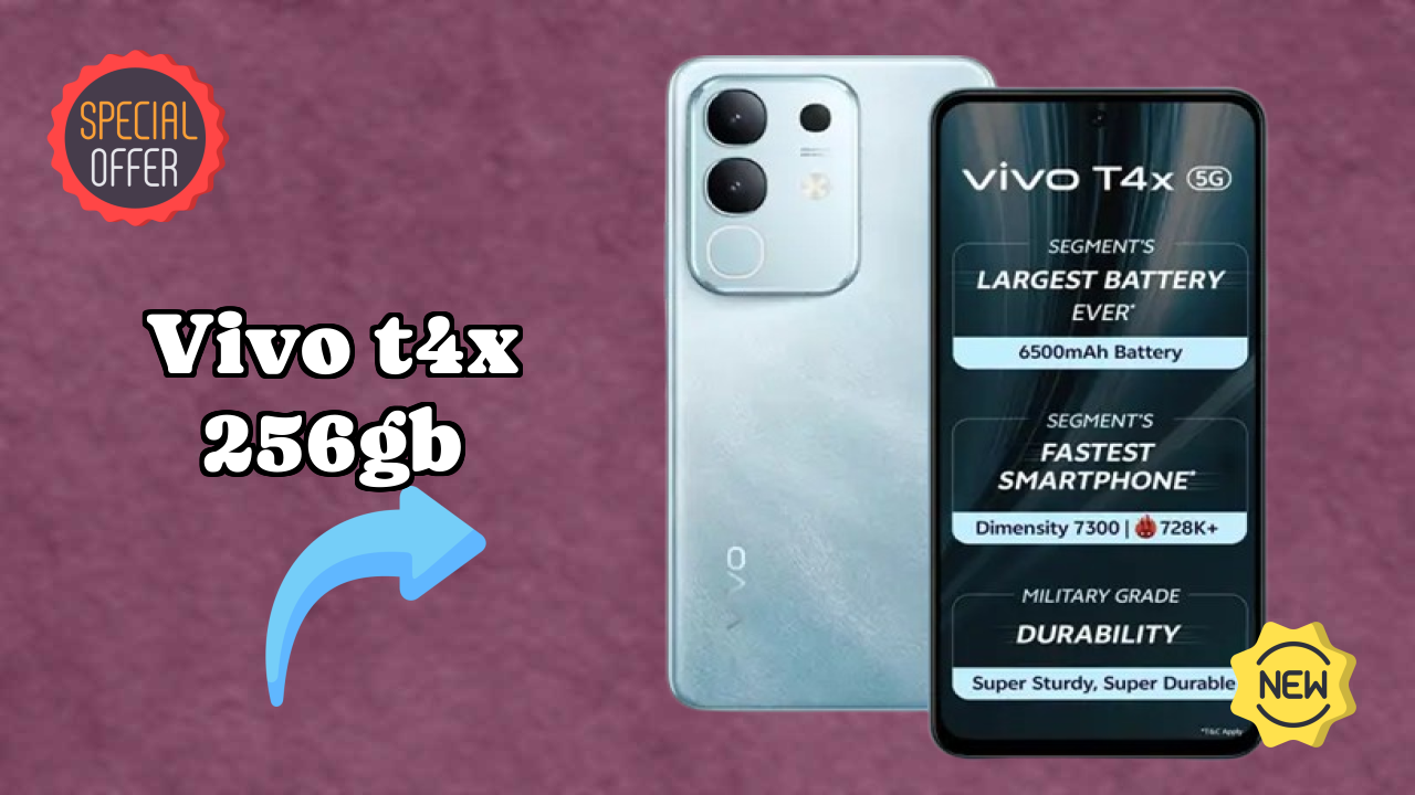 Vivo T4X 256GB Battery Review: 6500 MAh Lasts How Long?