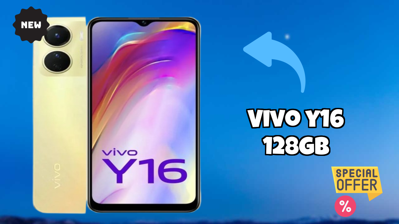 Vivo Y16 128GB Price Drop: Now Available at ₹9,999